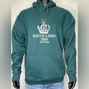 Scotch & Soda Green Hoodie XL NWT